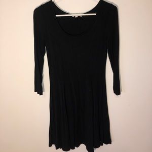Black flowy dress